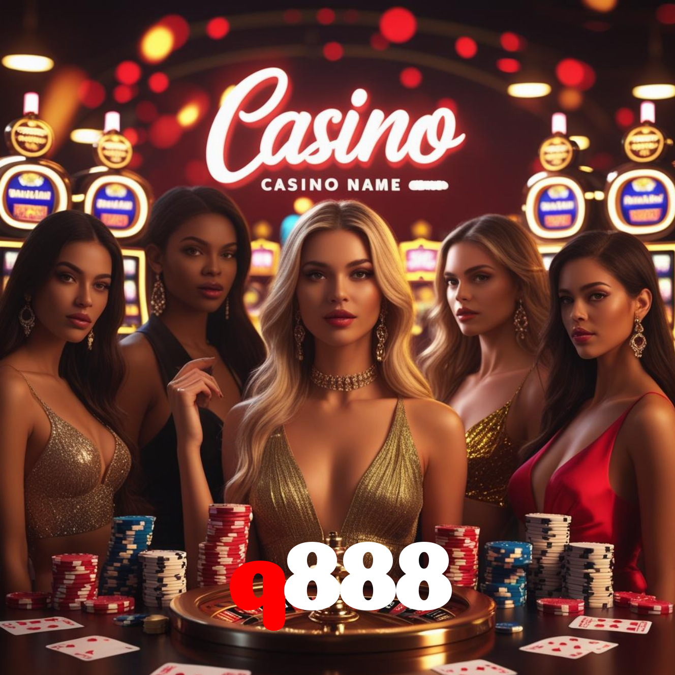 Explore a Diversão das Slots no q888